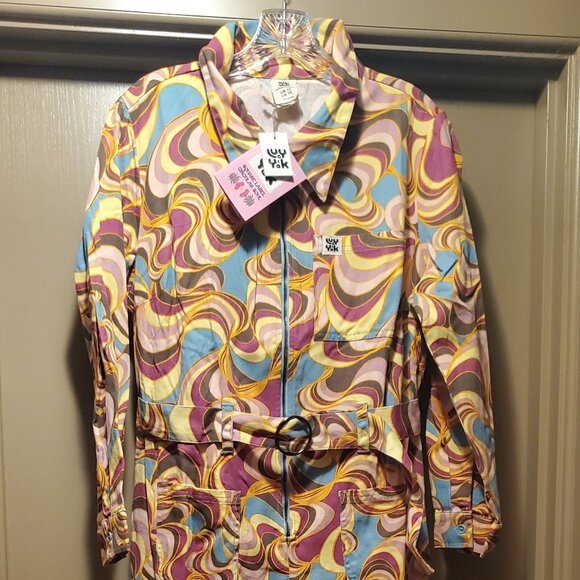 Lucy & Yak Maggie Jumpsuit in "Shirley" print, XL - Picture 2 of 4